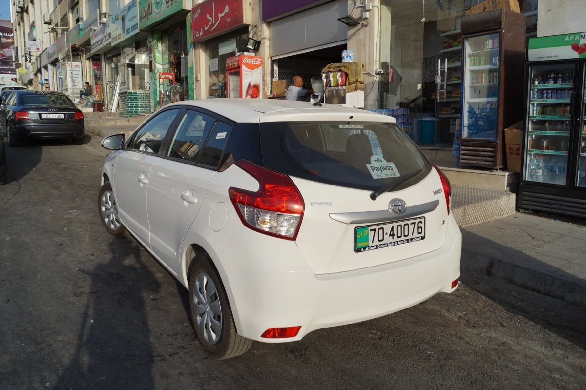 Jordania Miks Toyota Yaris 