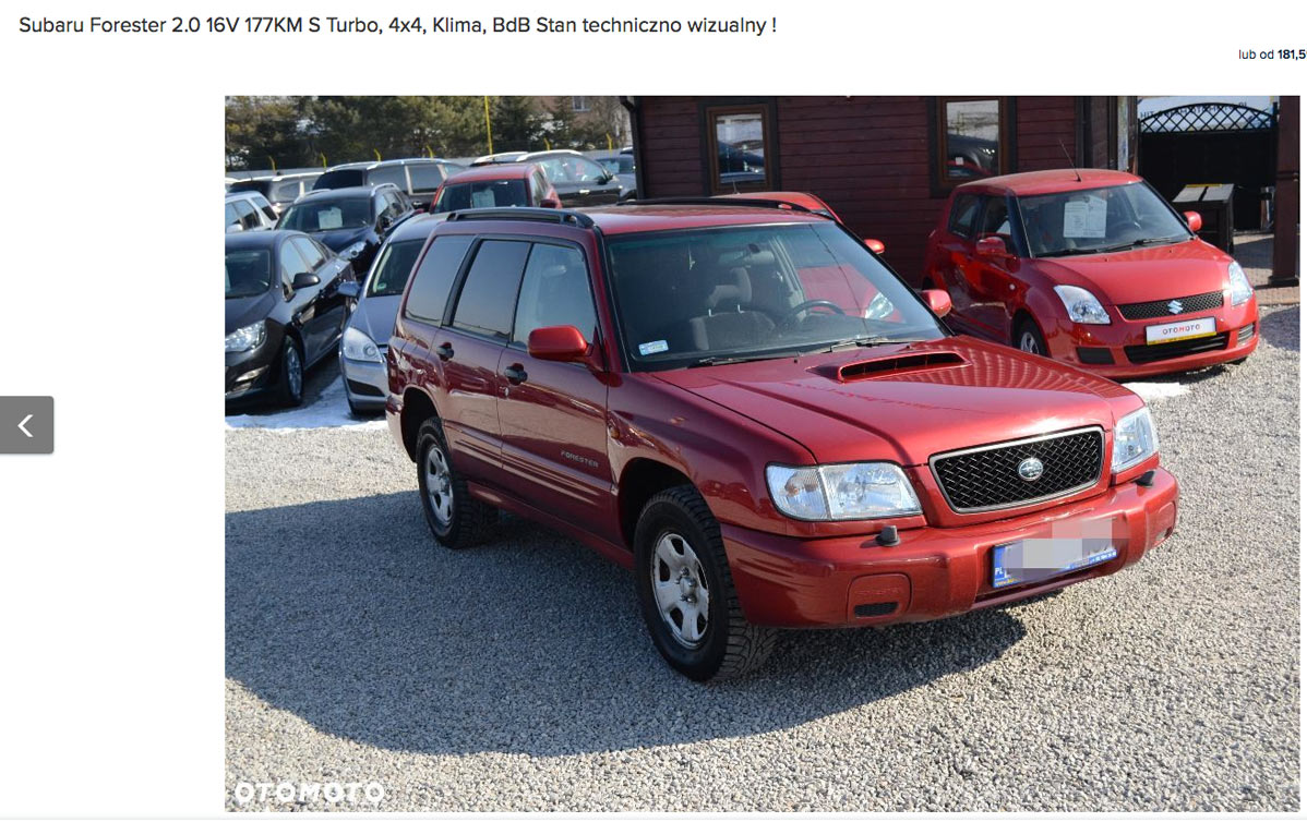 Subaru Forester S-Turbo 