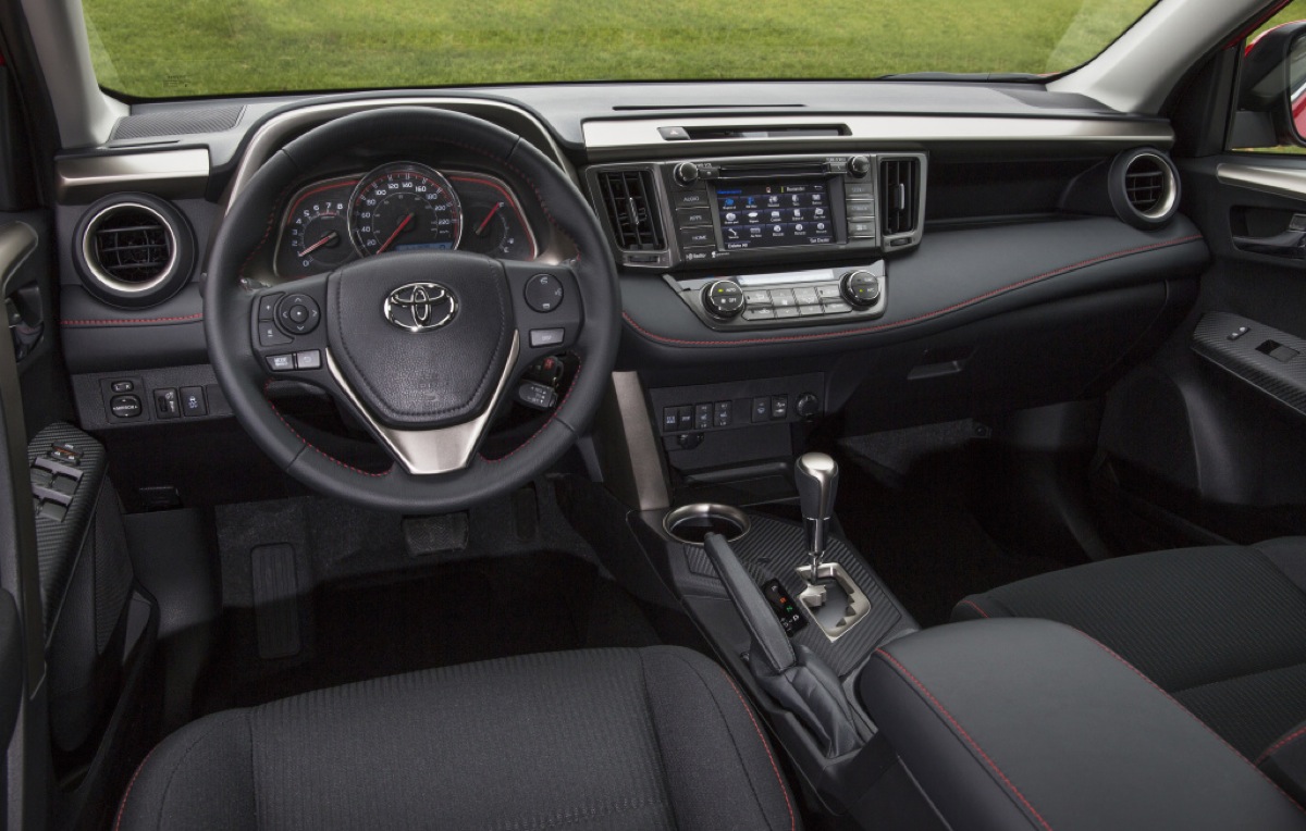 Toyota RAV4 wnętrze 