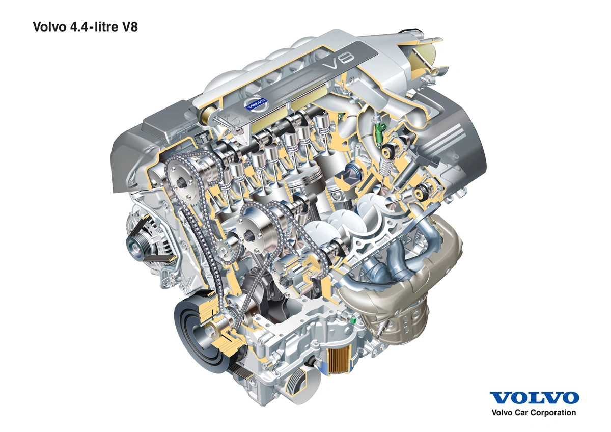 Silnik Volvo V8 