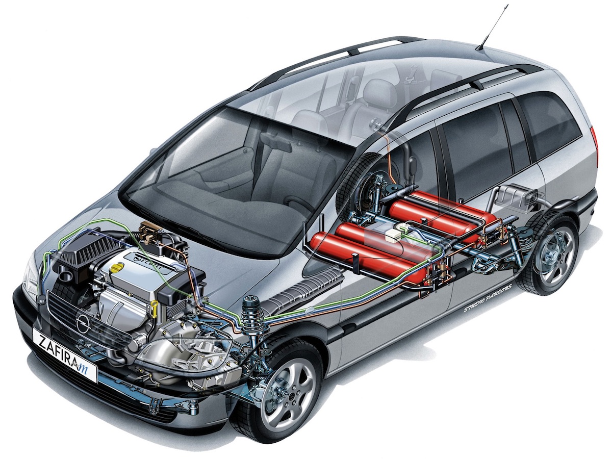 Opel Zafira CNG 