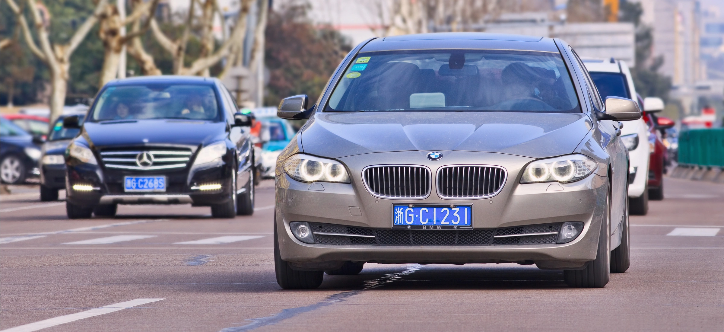 BMW Mercedes