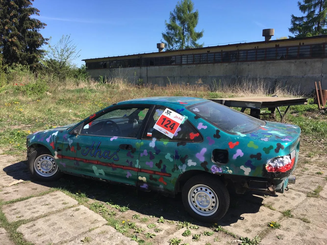 Honda Civic Wrak Race