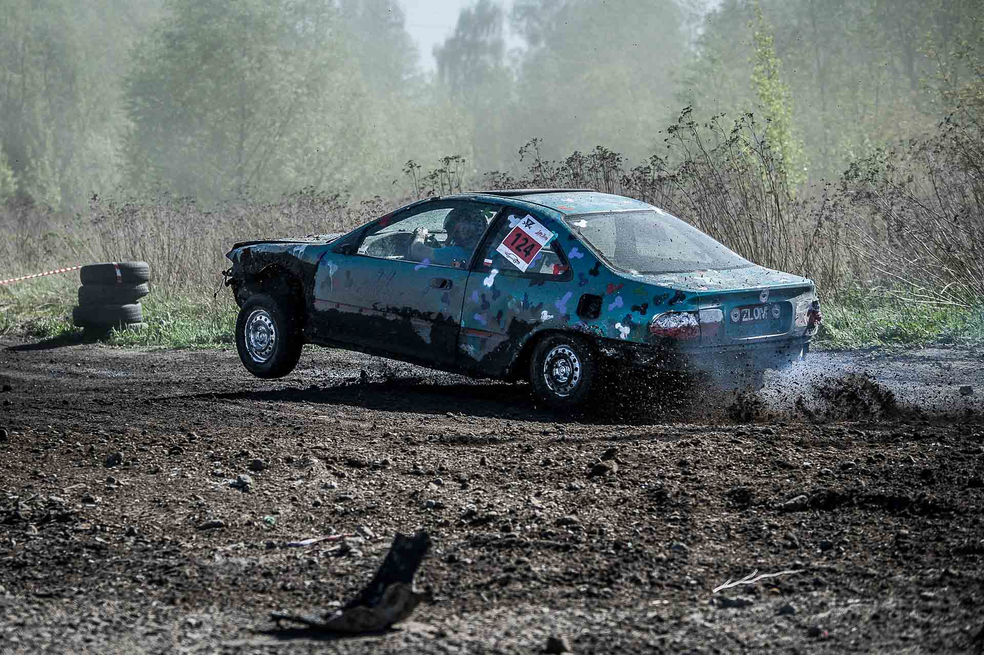 Honda Civic Wrak Race 