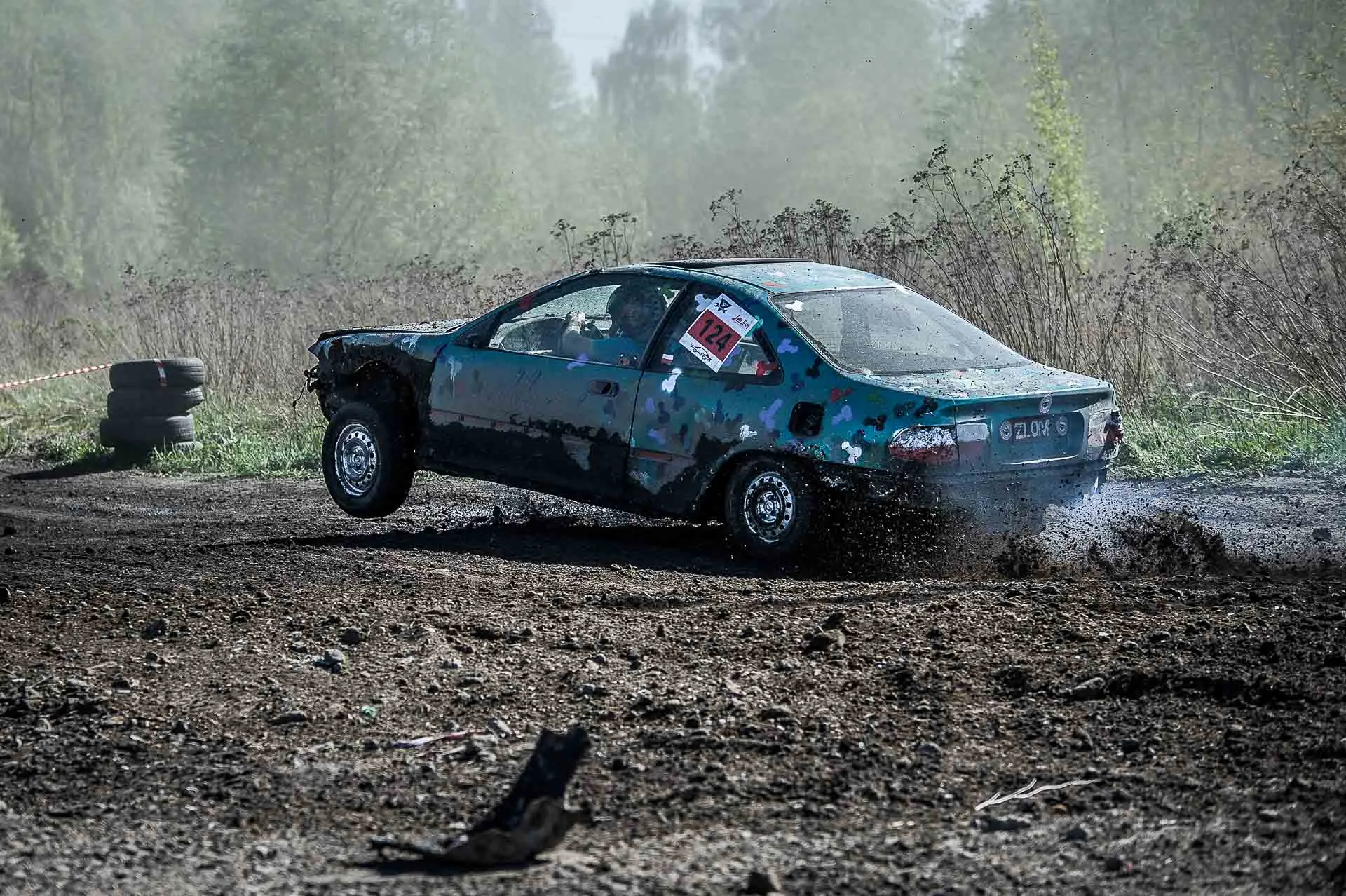 Honda Civic Wrak Race