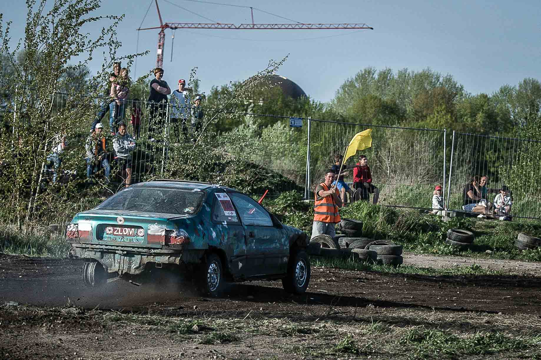 Honda Civic Wrak Race 