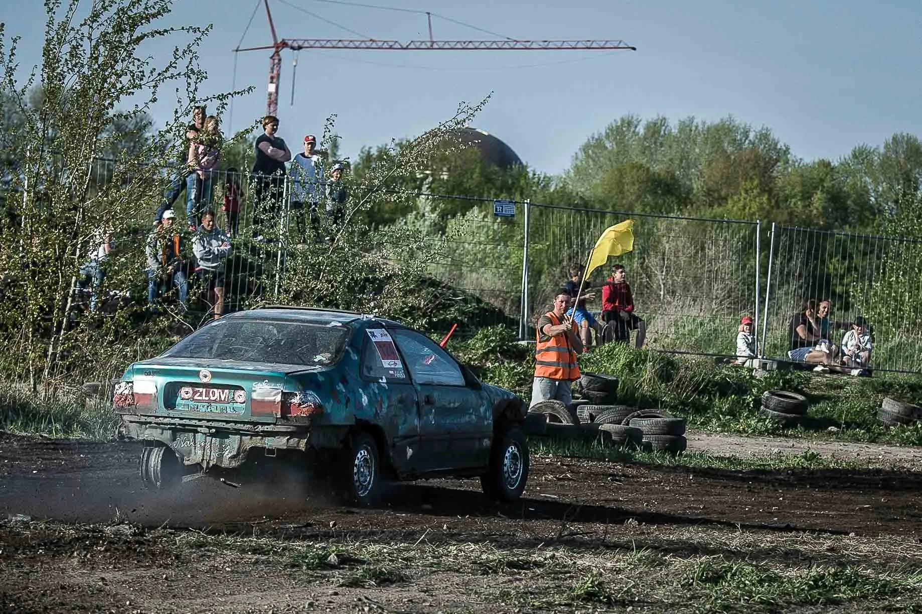 Honda Civic Wrak Race