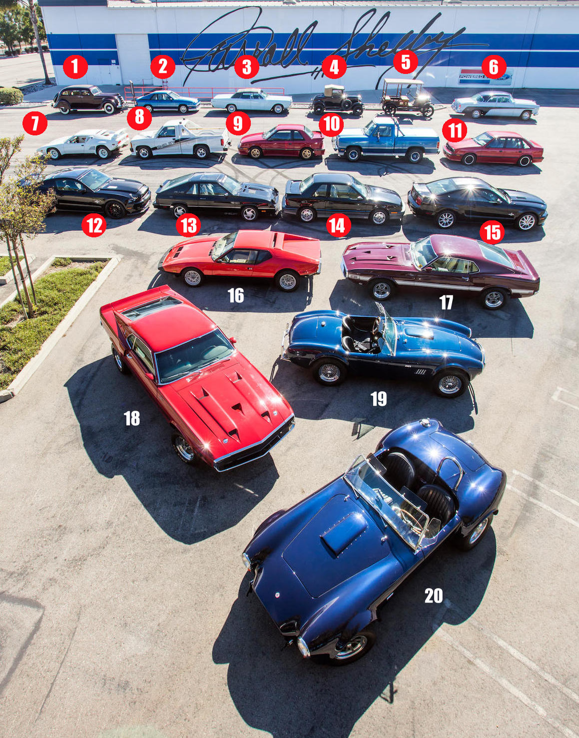 Carroll Shelby kolekcja 