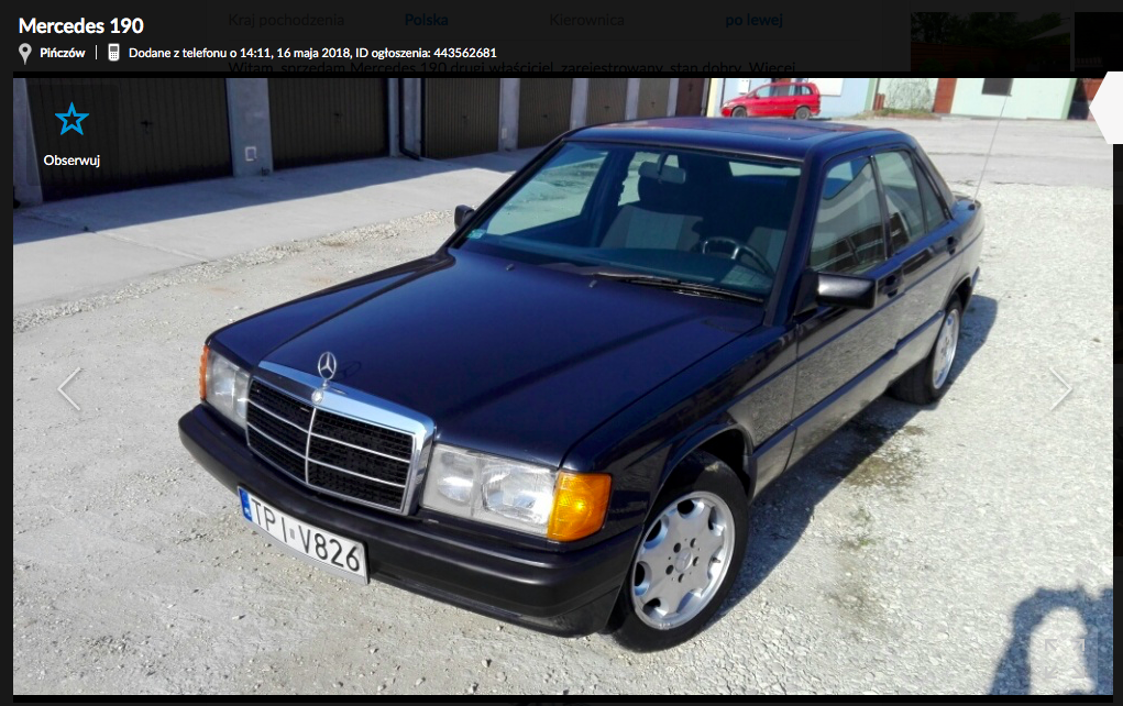 Mercedes 190 E 
