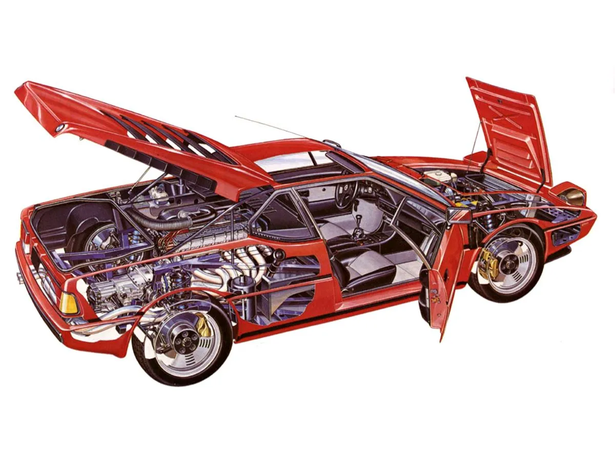 BMW-M1-szkic 