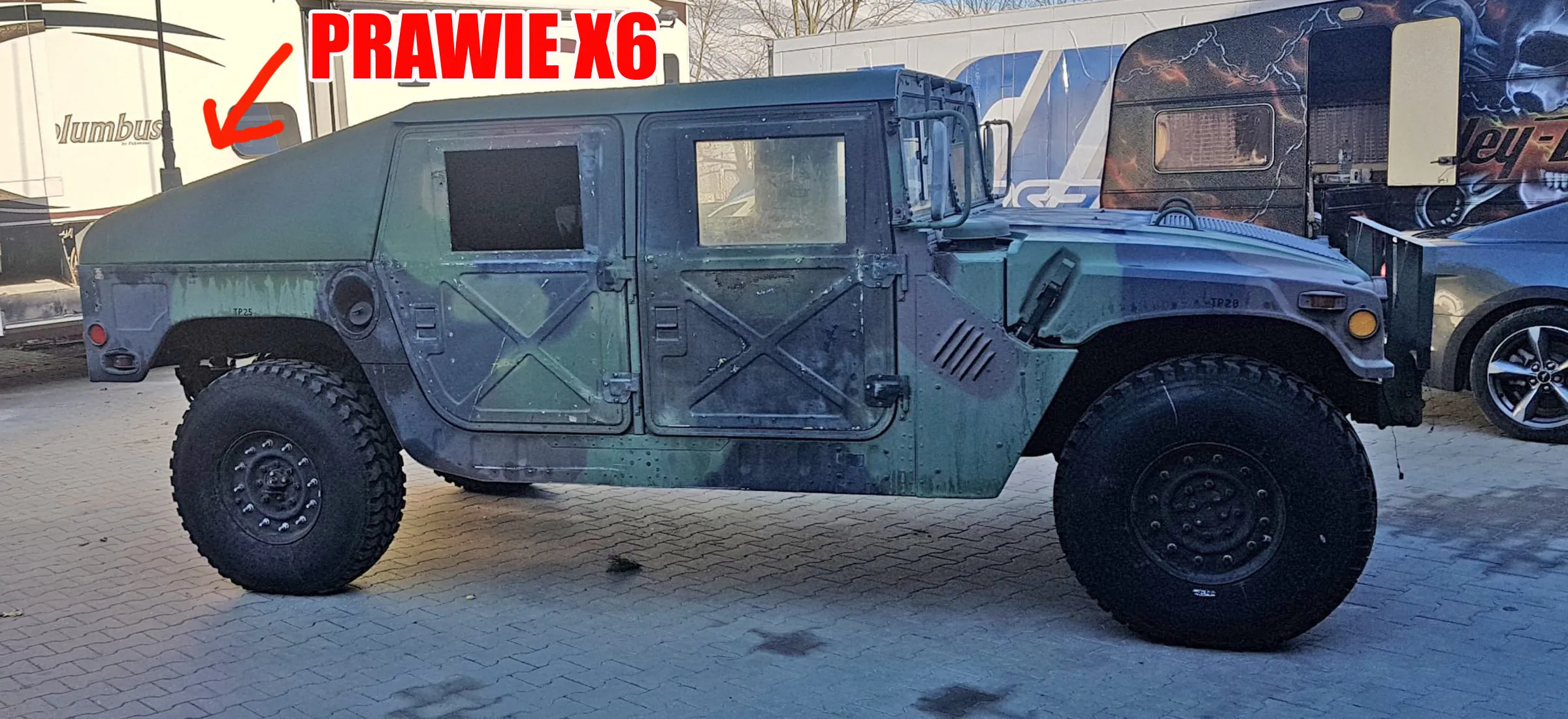 Hummer H1 za 122 tys. zł wygląda jak protoplasta BMW X6