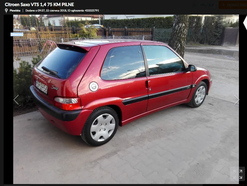 Citroen Saxo 