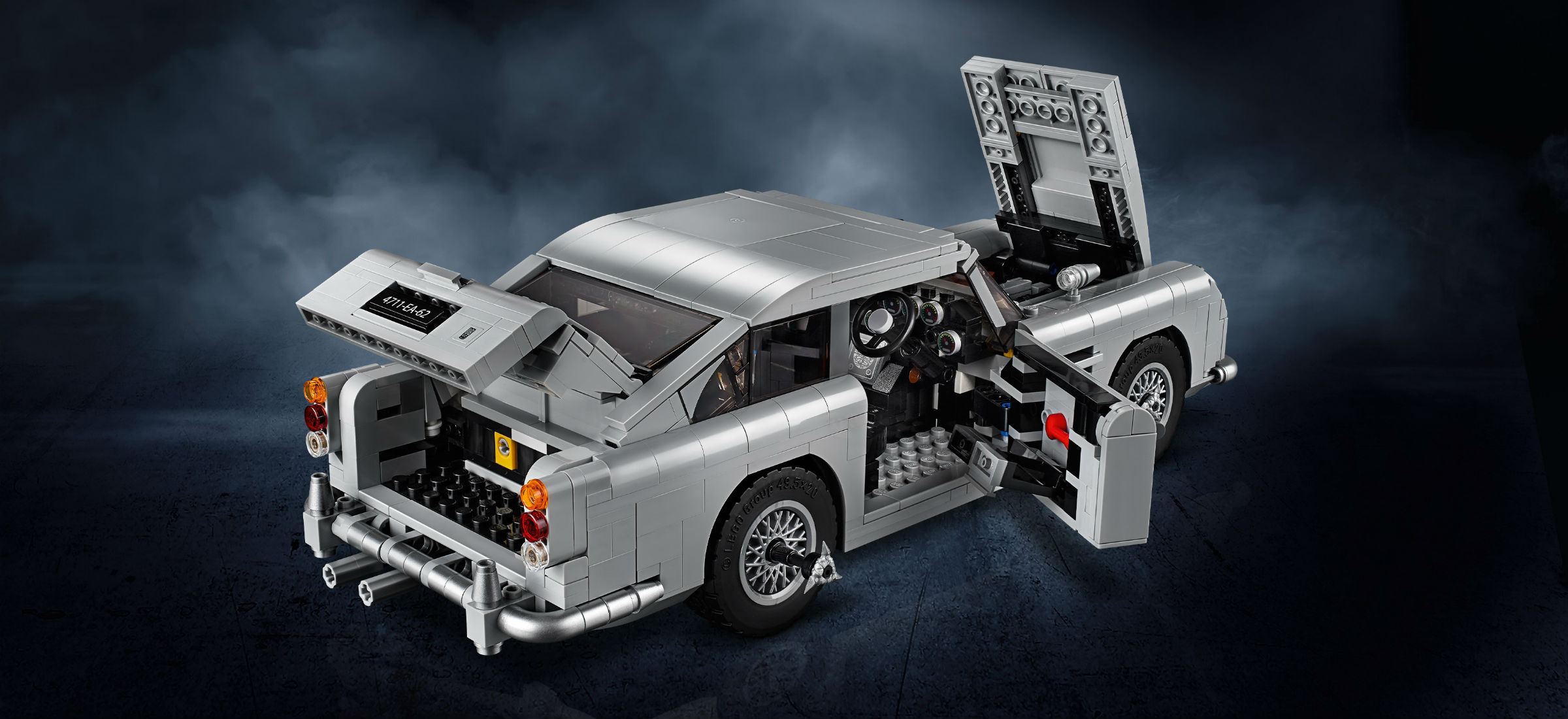 Najbardziej bondowski gadżet w historii – Aston Martin z klocków Lego