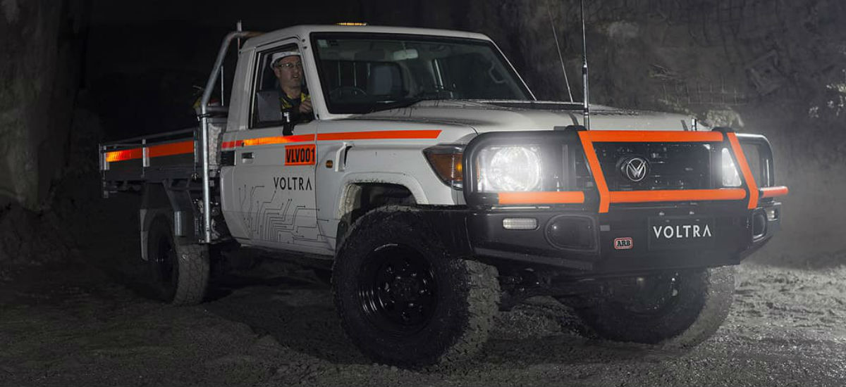 Elektryczna Toyota Land Cruiser już jest. Na razie jedna, i pracuje w kopalni
