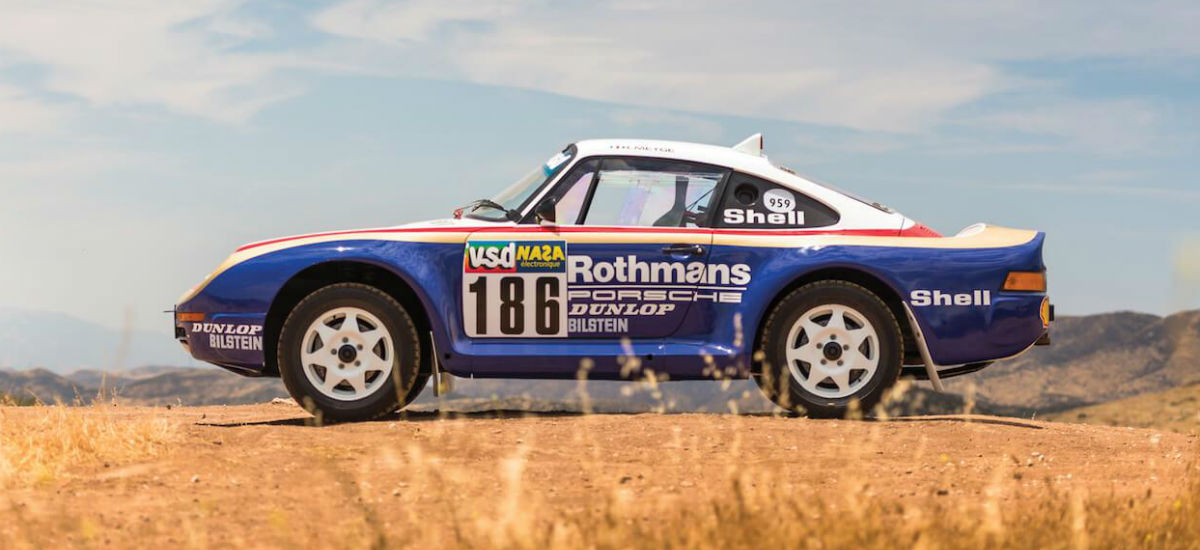 Wyjątkowe Porsche 959 z rajdu Paryż-Dakar trafiło na aukcję