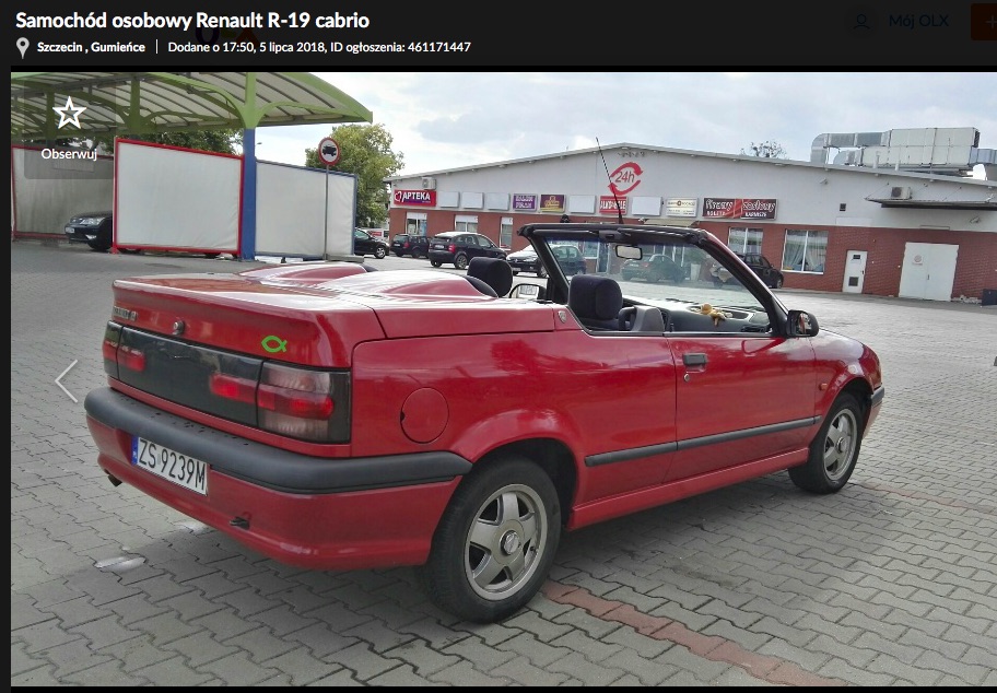Renault 19 Cabrio 