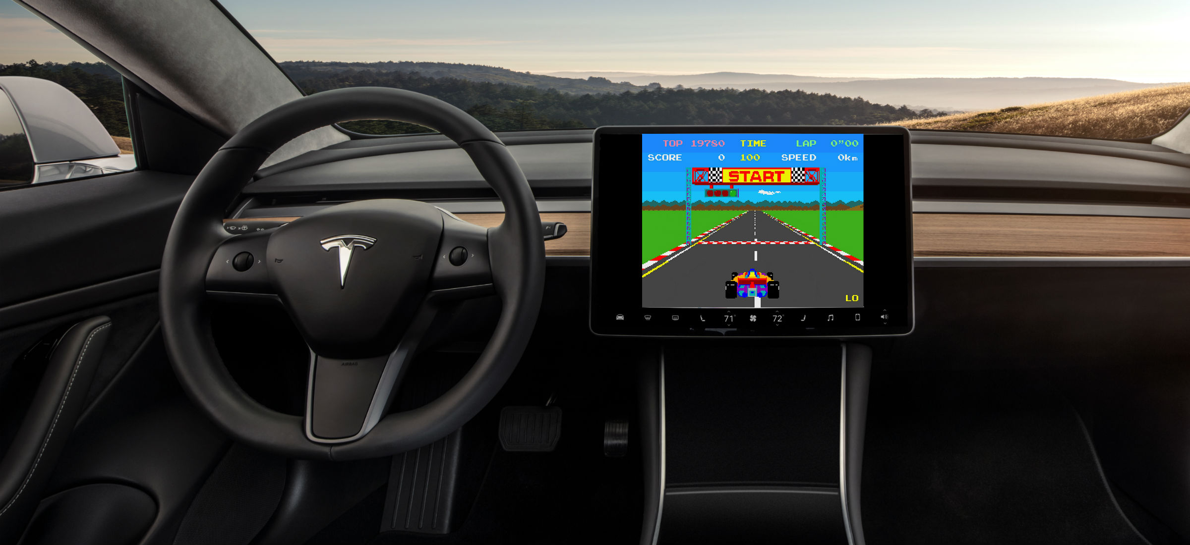 gry w tesli tesla atari