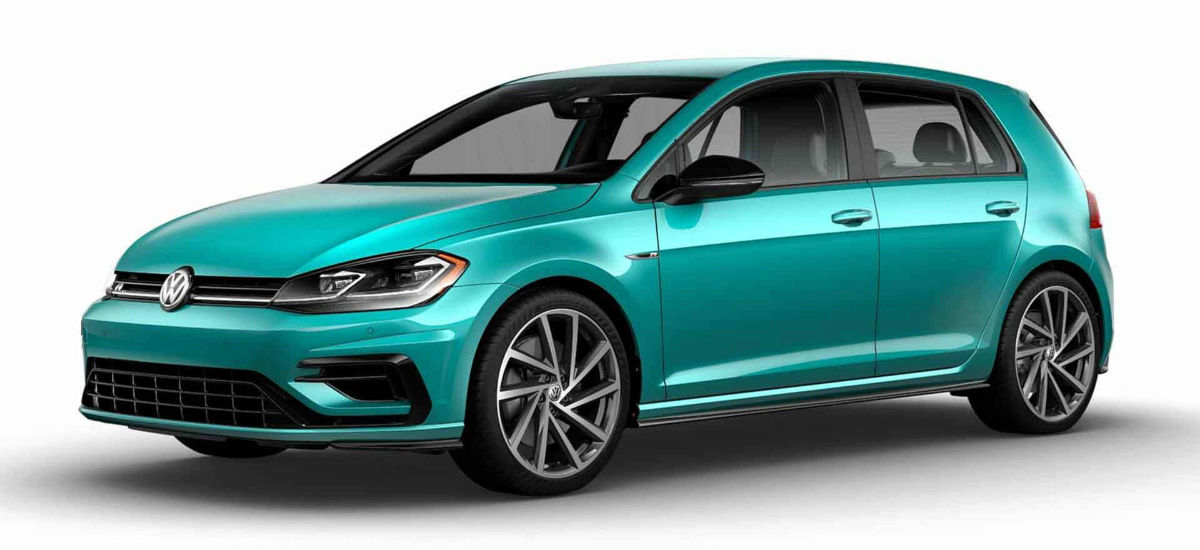 Nowy Golf R ma mniej mocy, ale za to dostępny jest aż w 40 kolorach