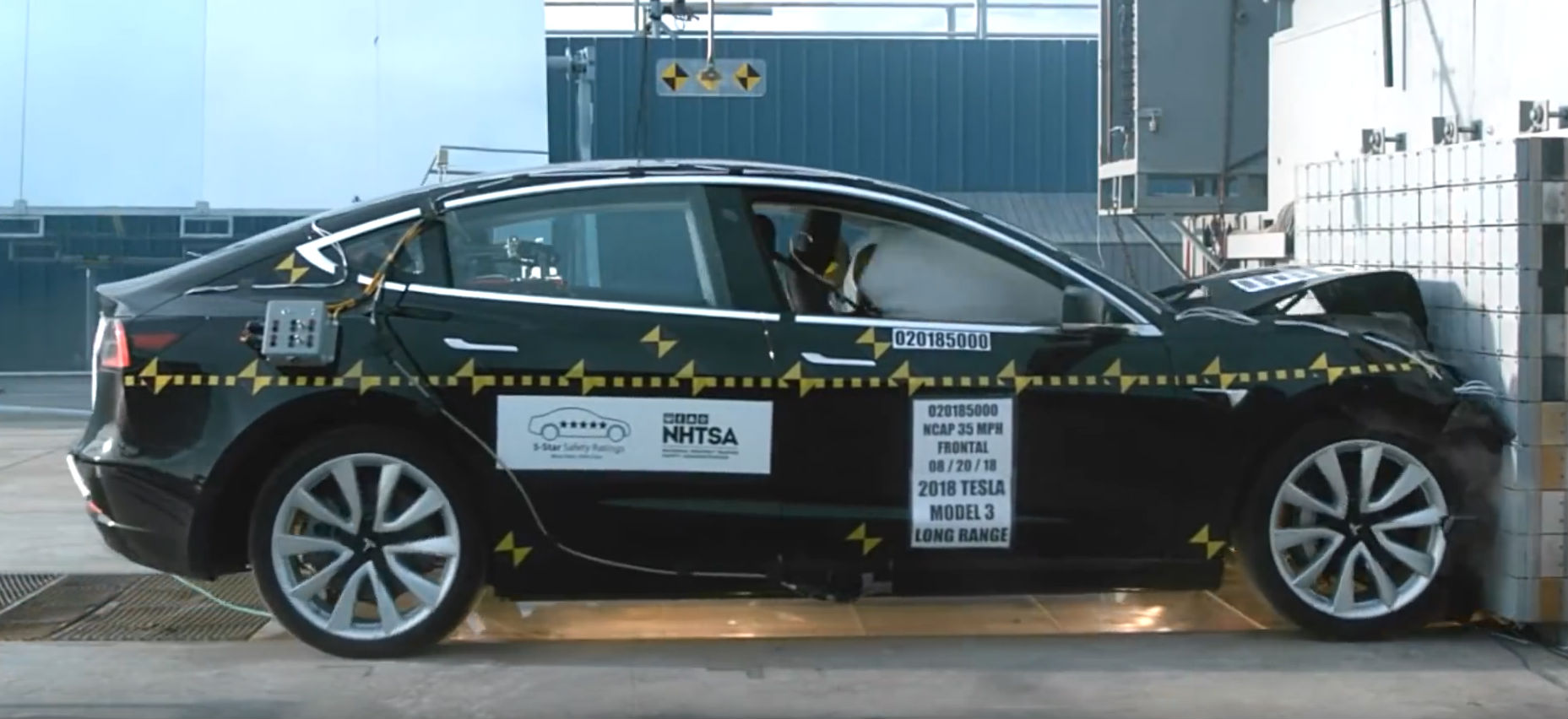 Tesla Model 3 crashtest