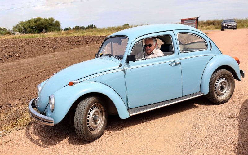 José Mujica i jego Garbus 