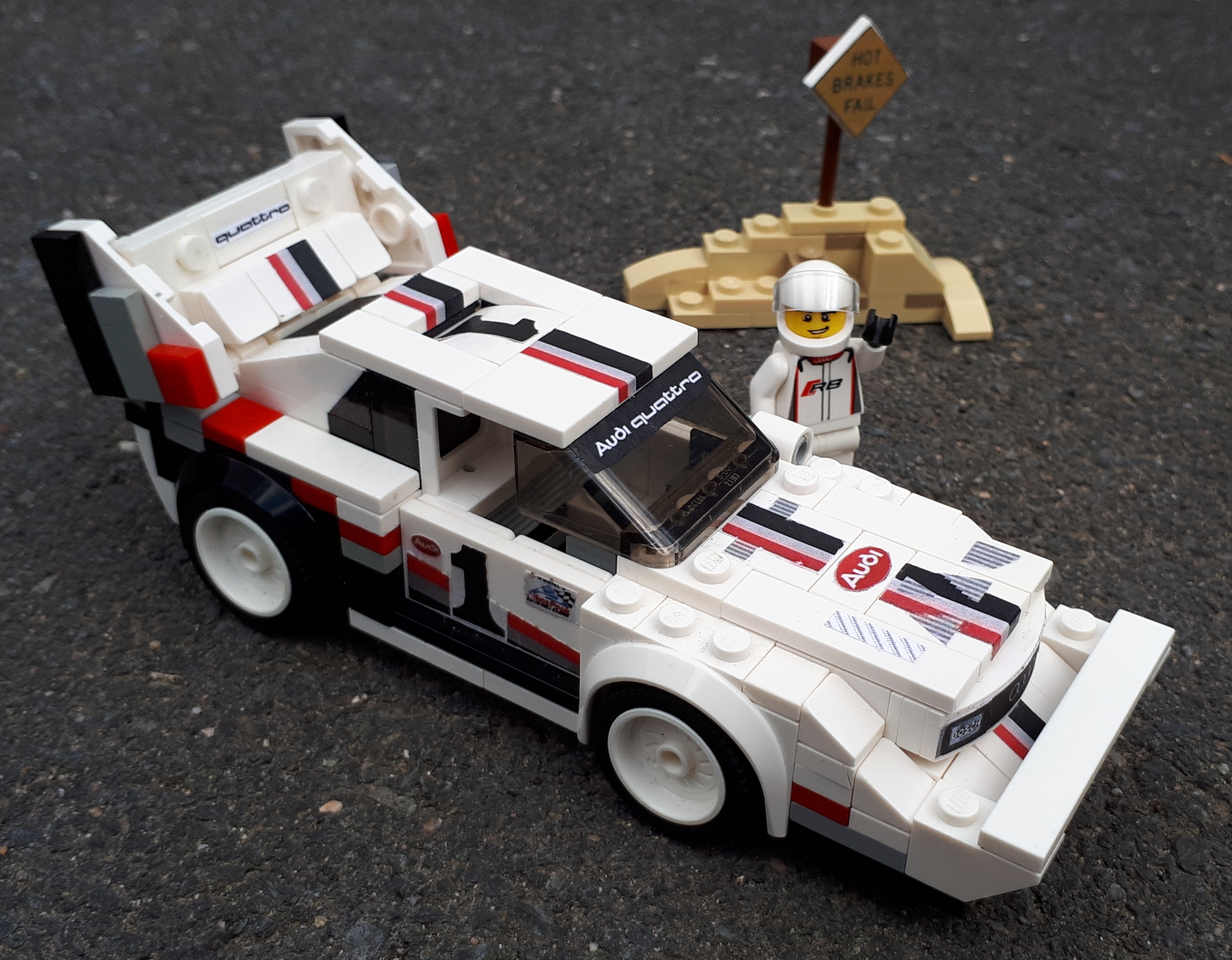 prototyp audi quattro z lego
