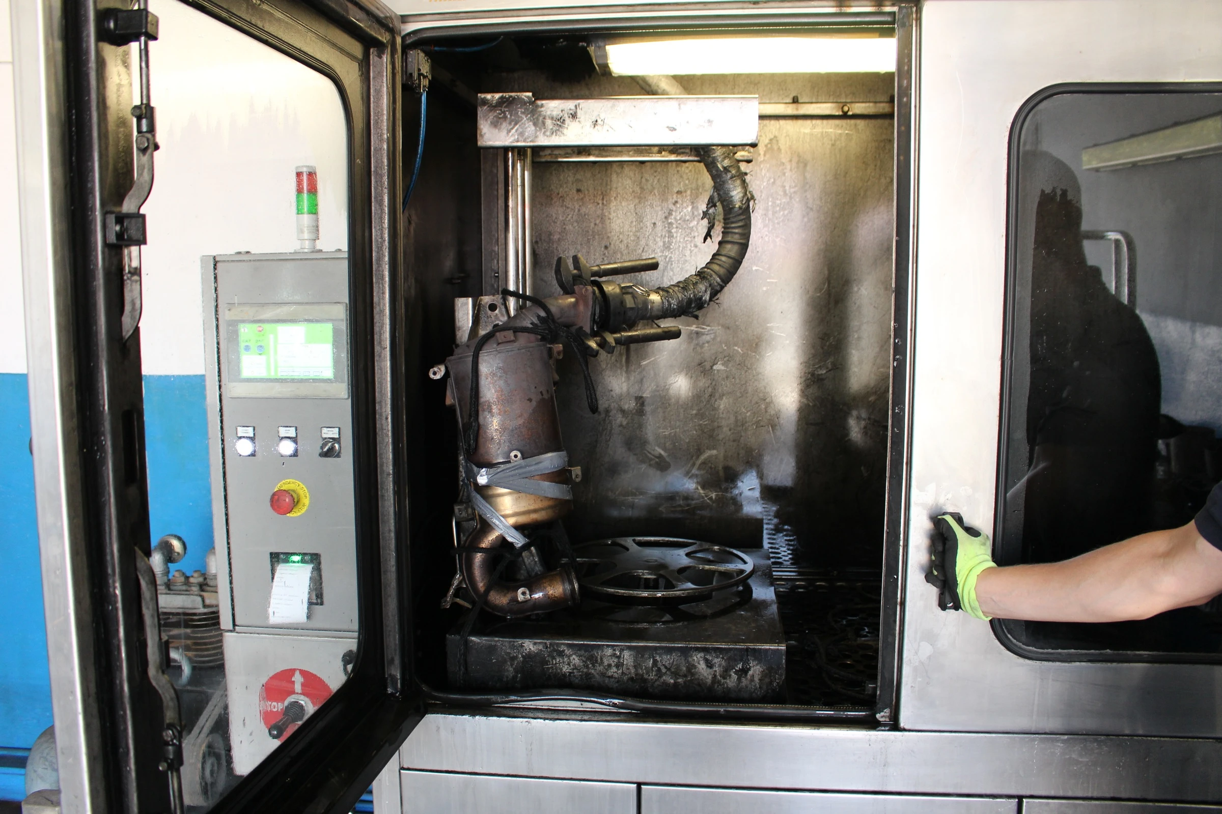 wodne czyszczenie DPF 