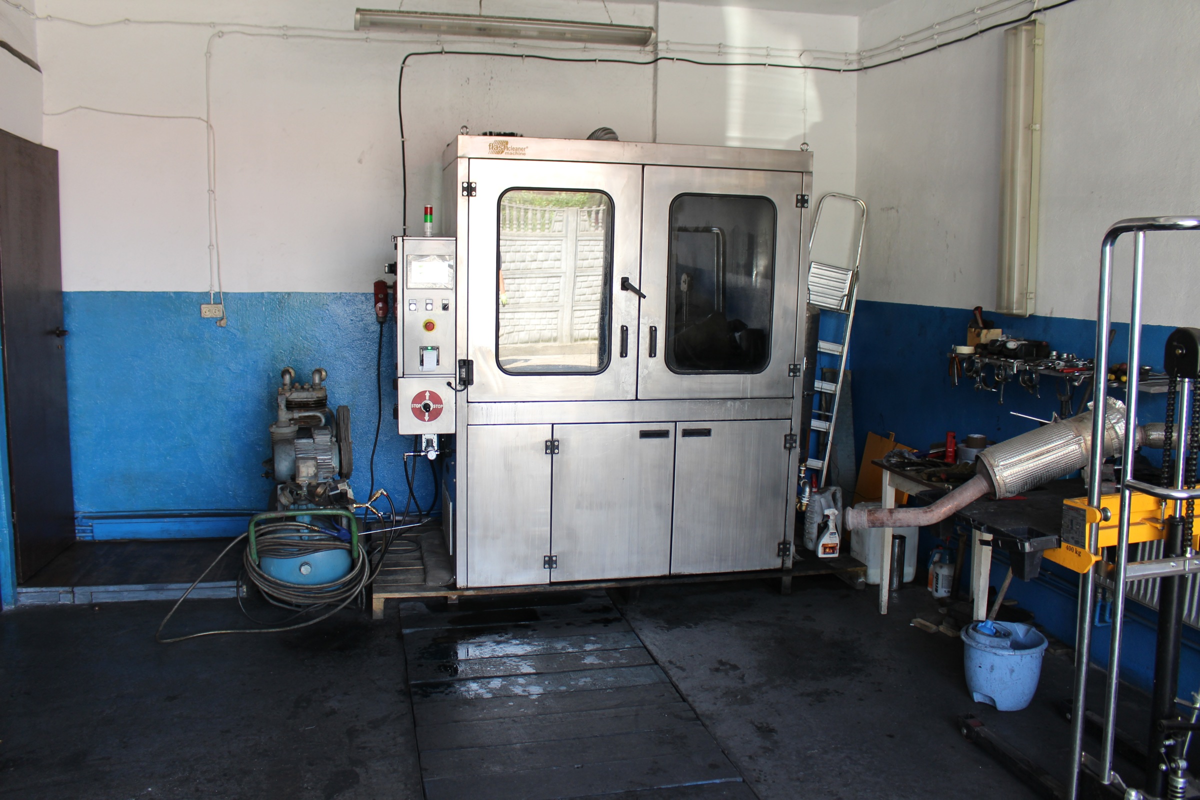 wodne czyszczenie DPF 