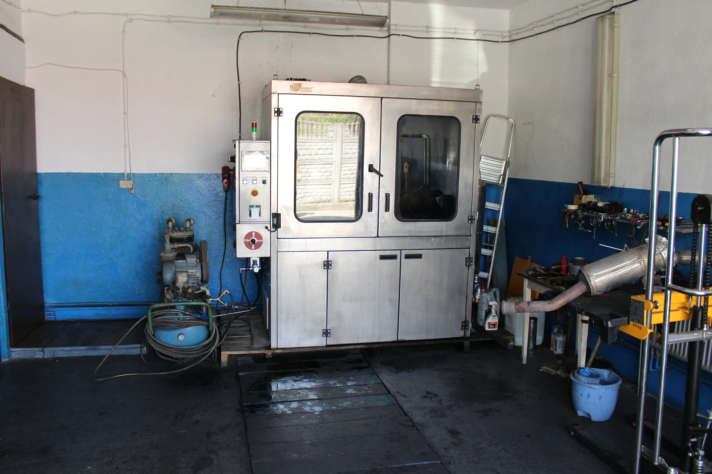 wodne czyszczenie DPF 