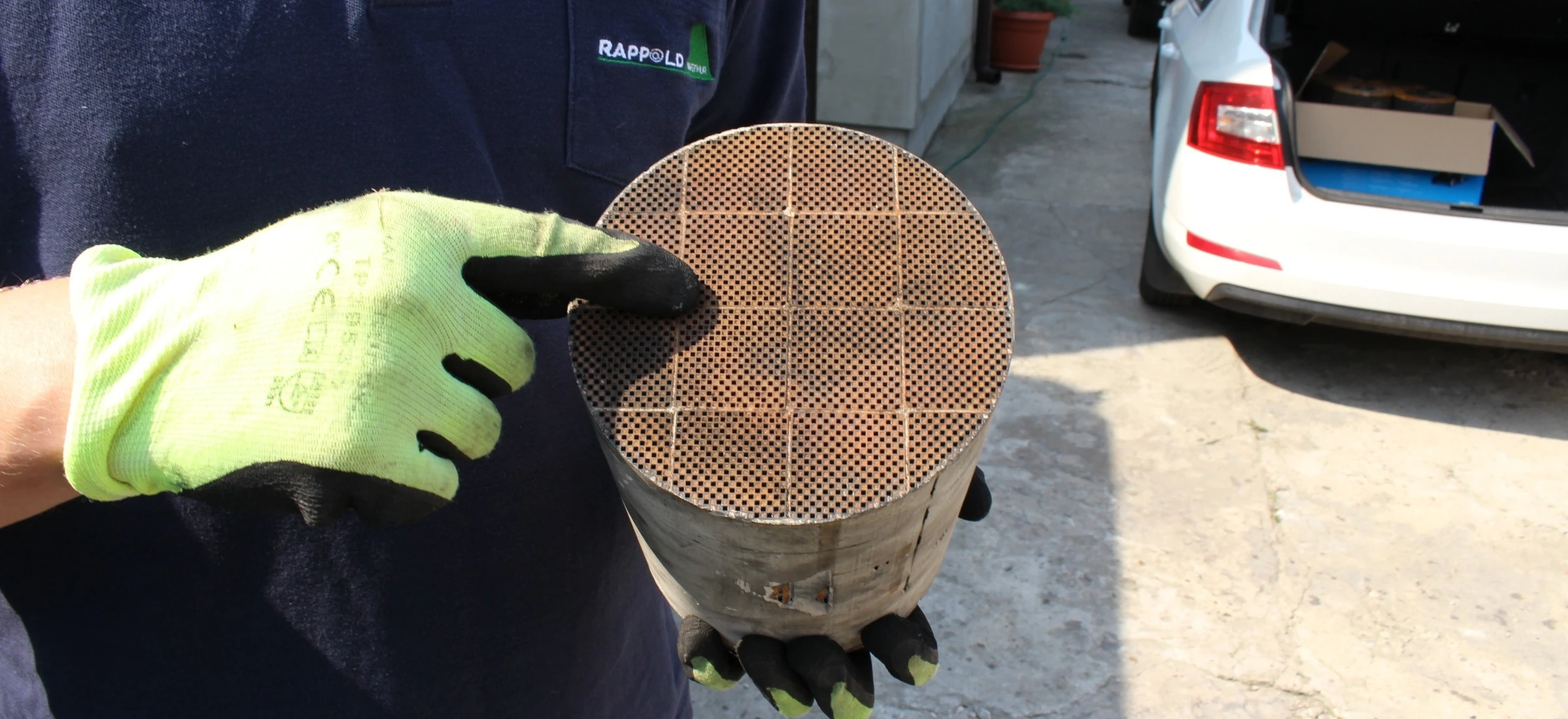 wodne czyszczenie DPF 