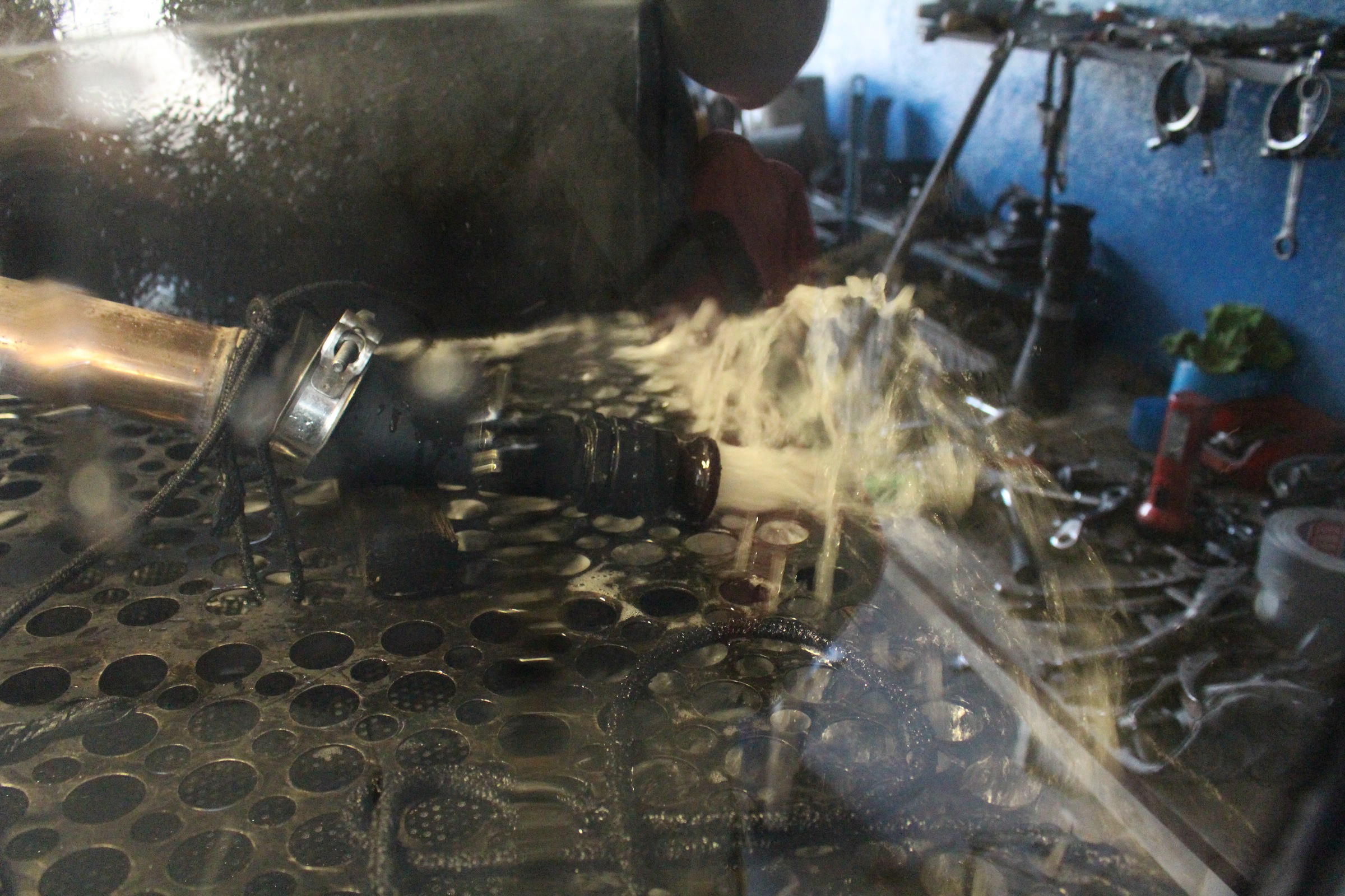 wodne czyszczenie DPF 