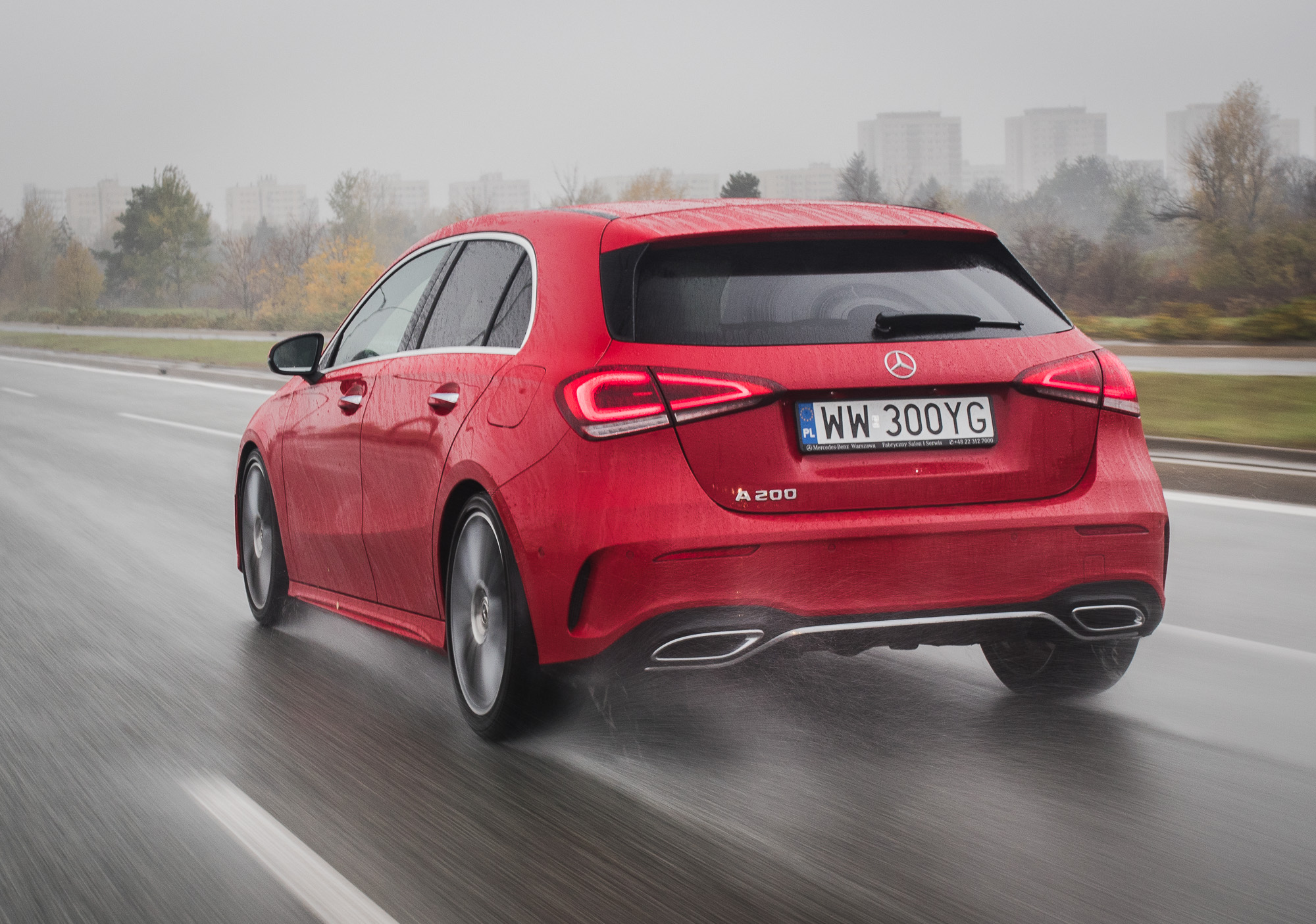 Mercedes A200 test 