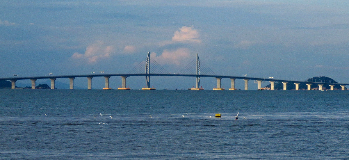 most HongKong-Zhuhai Macao Bridge