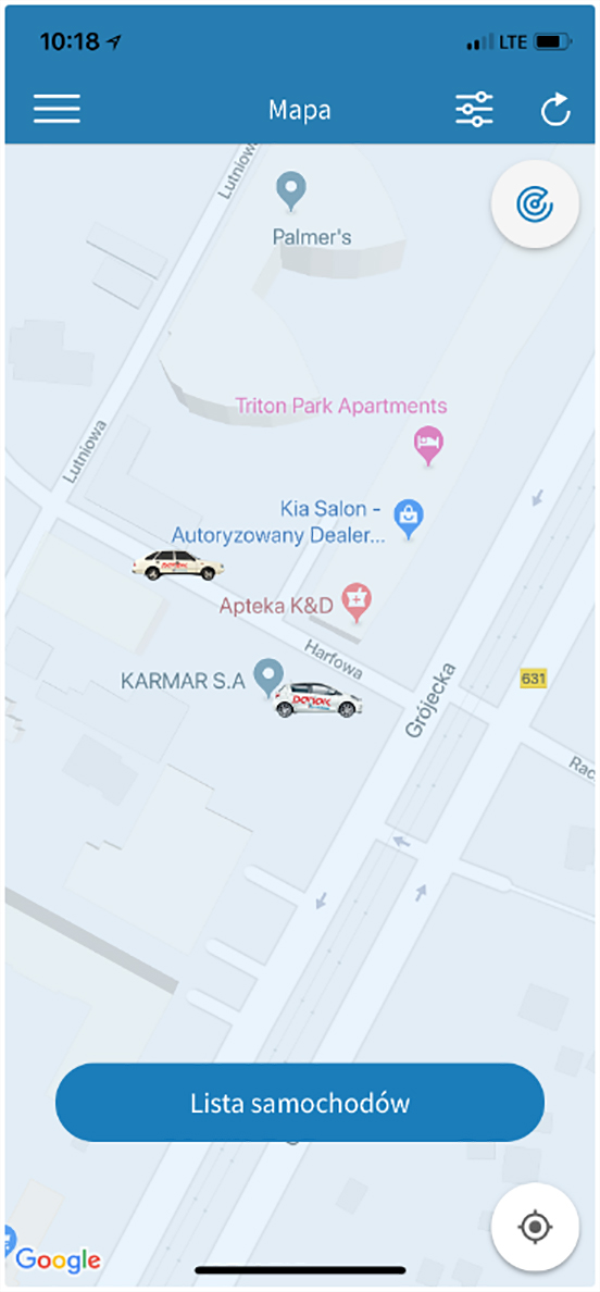 polonez caro carsharing