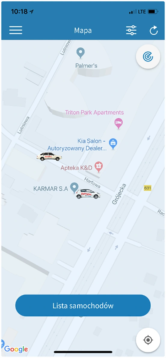 polonez caro carsharing 