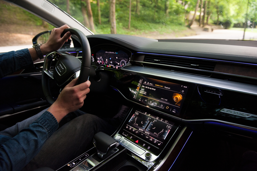 audi steering wheel