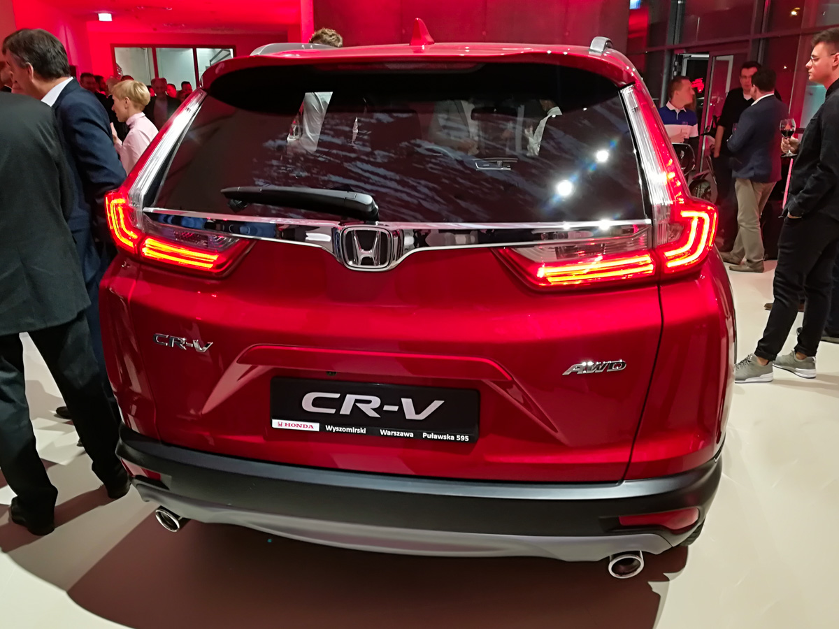 Honda CR-V wnętrze pierwsze wrażenia 