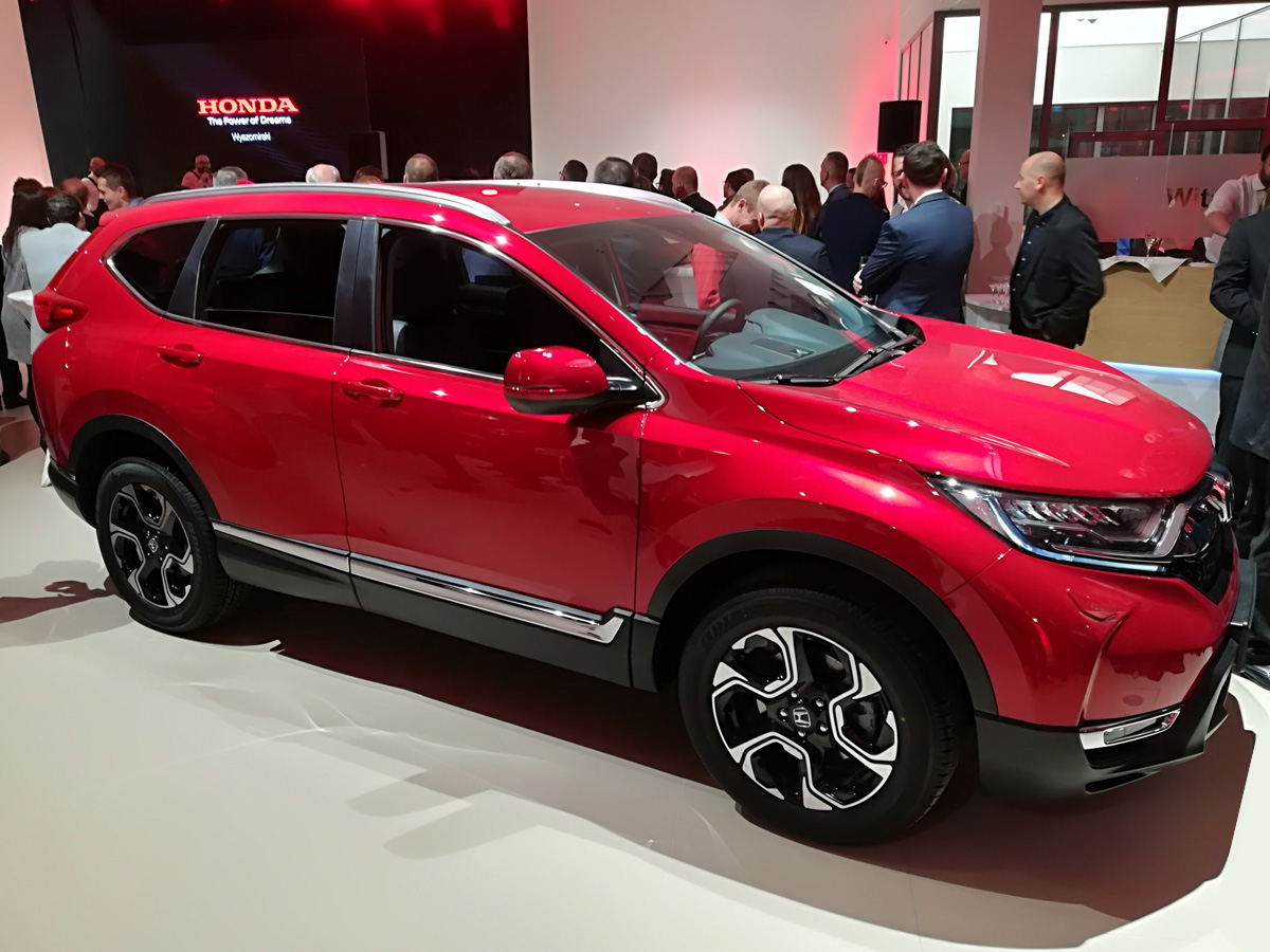 Honda CR-V wnętrze pierwsze wrażenia 