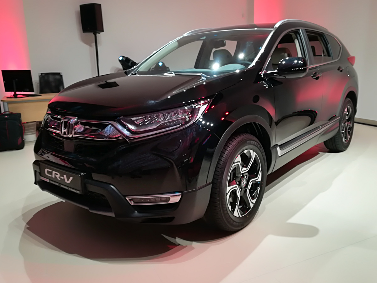 Honda CR-V wnętrze pierwsze wrażenia 
