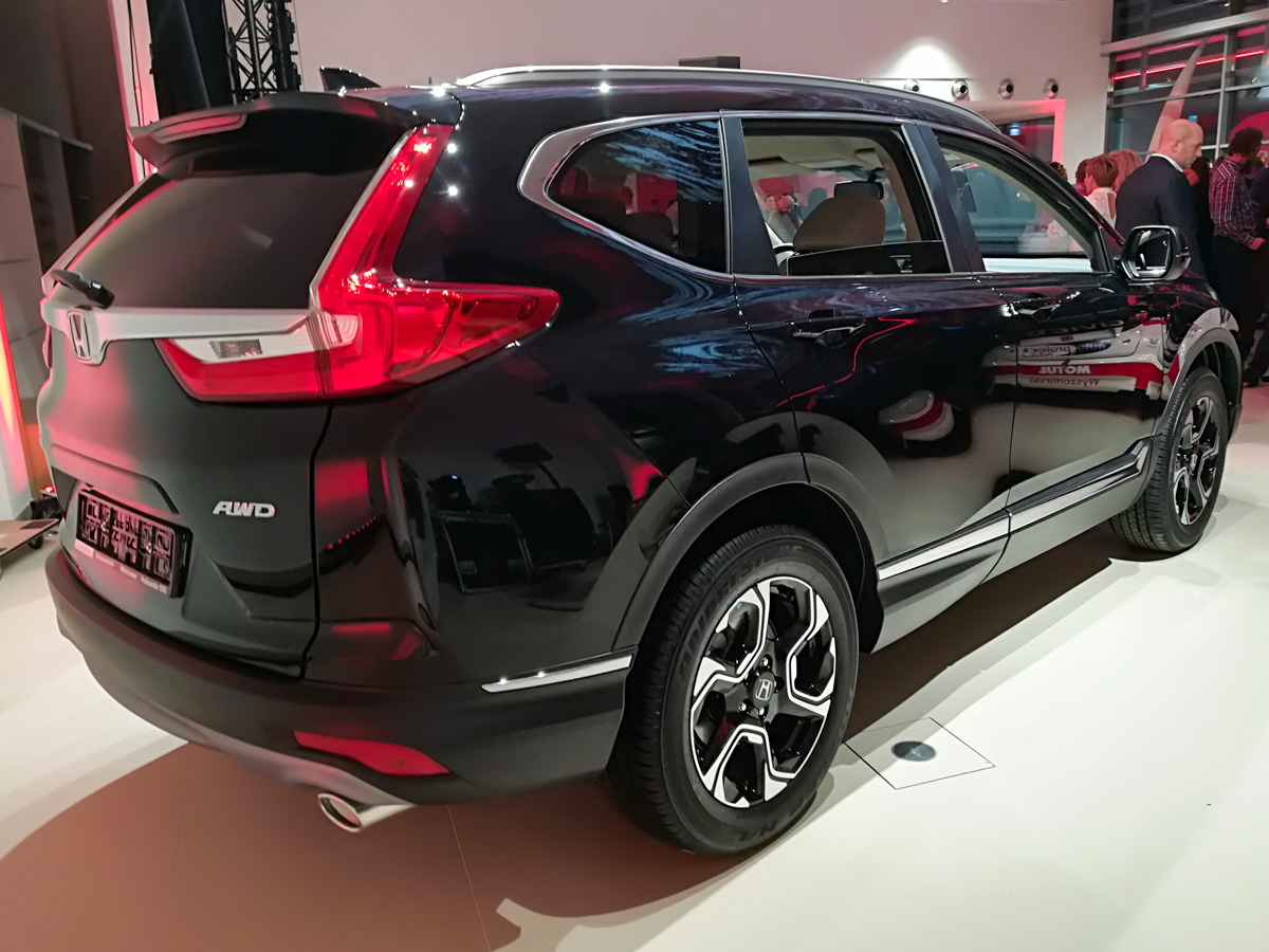 Honda CR-V wnętrze pierwsze wrażenia 