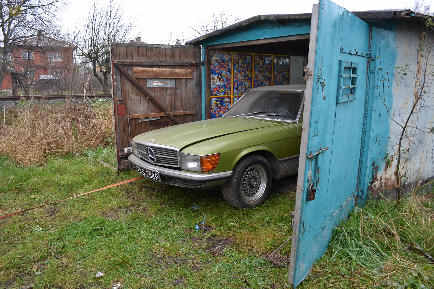 barnfind mercedes