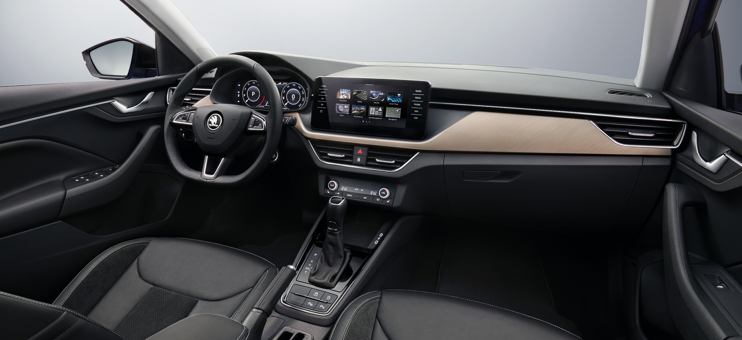 Skoda Scala wnętrze 