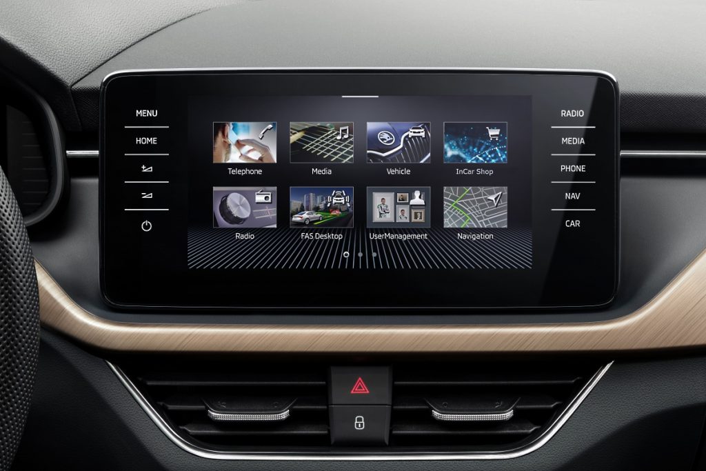 Skoda Scala wnętrze