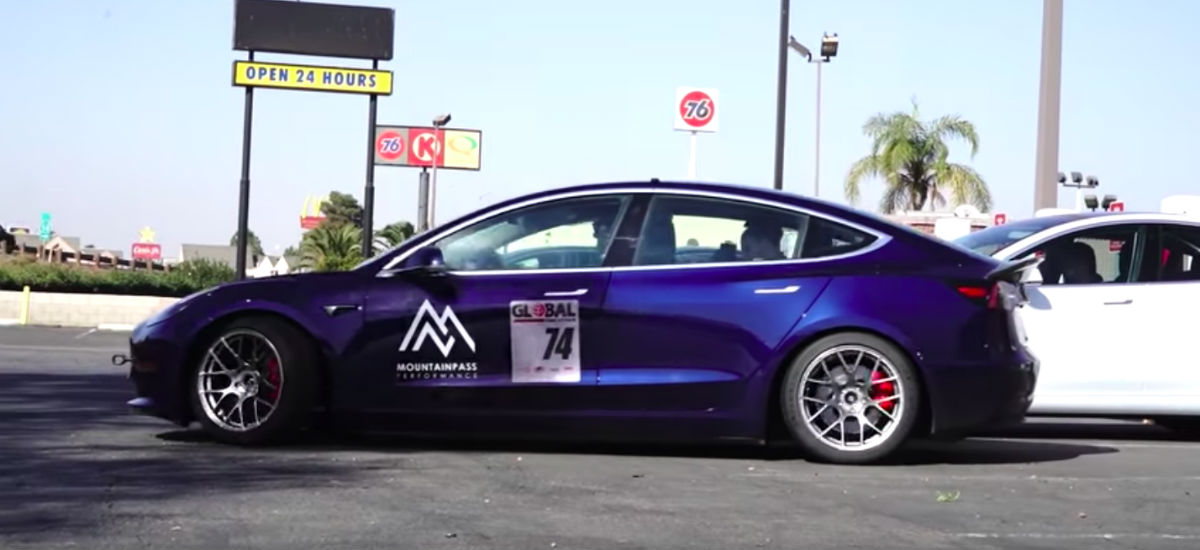 Tesla Model 3 dyskwalifikacja
