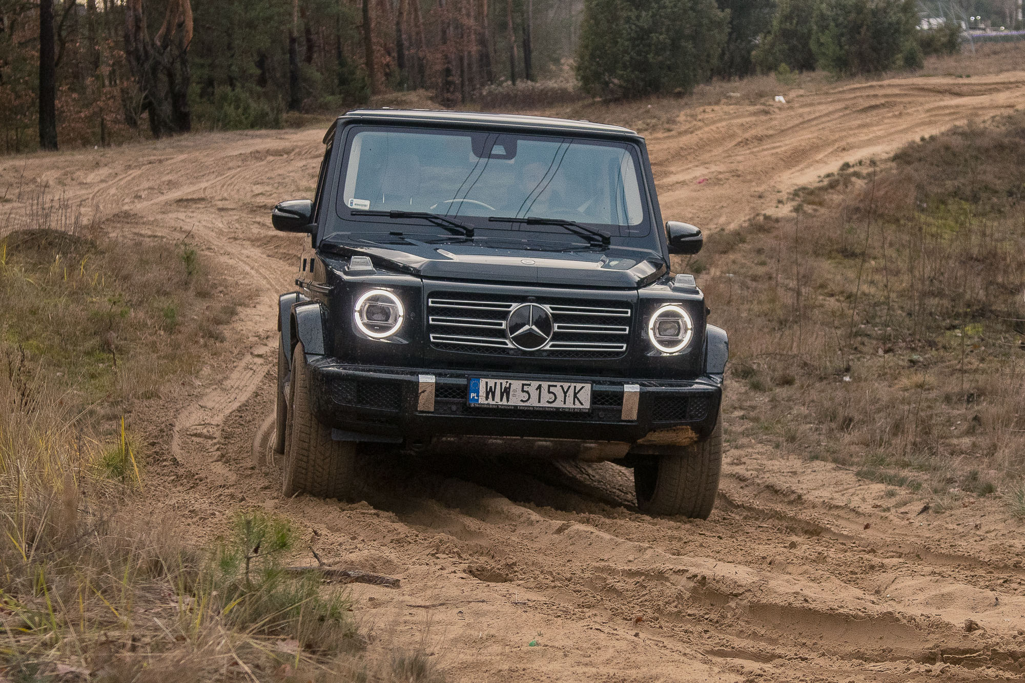 Mercedes G 500 2018 test