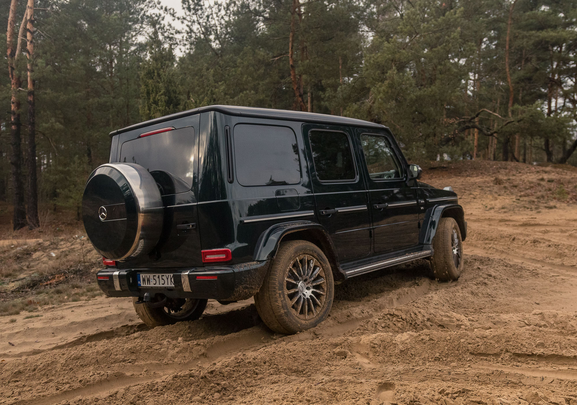 Mercedes G 500 2018 test