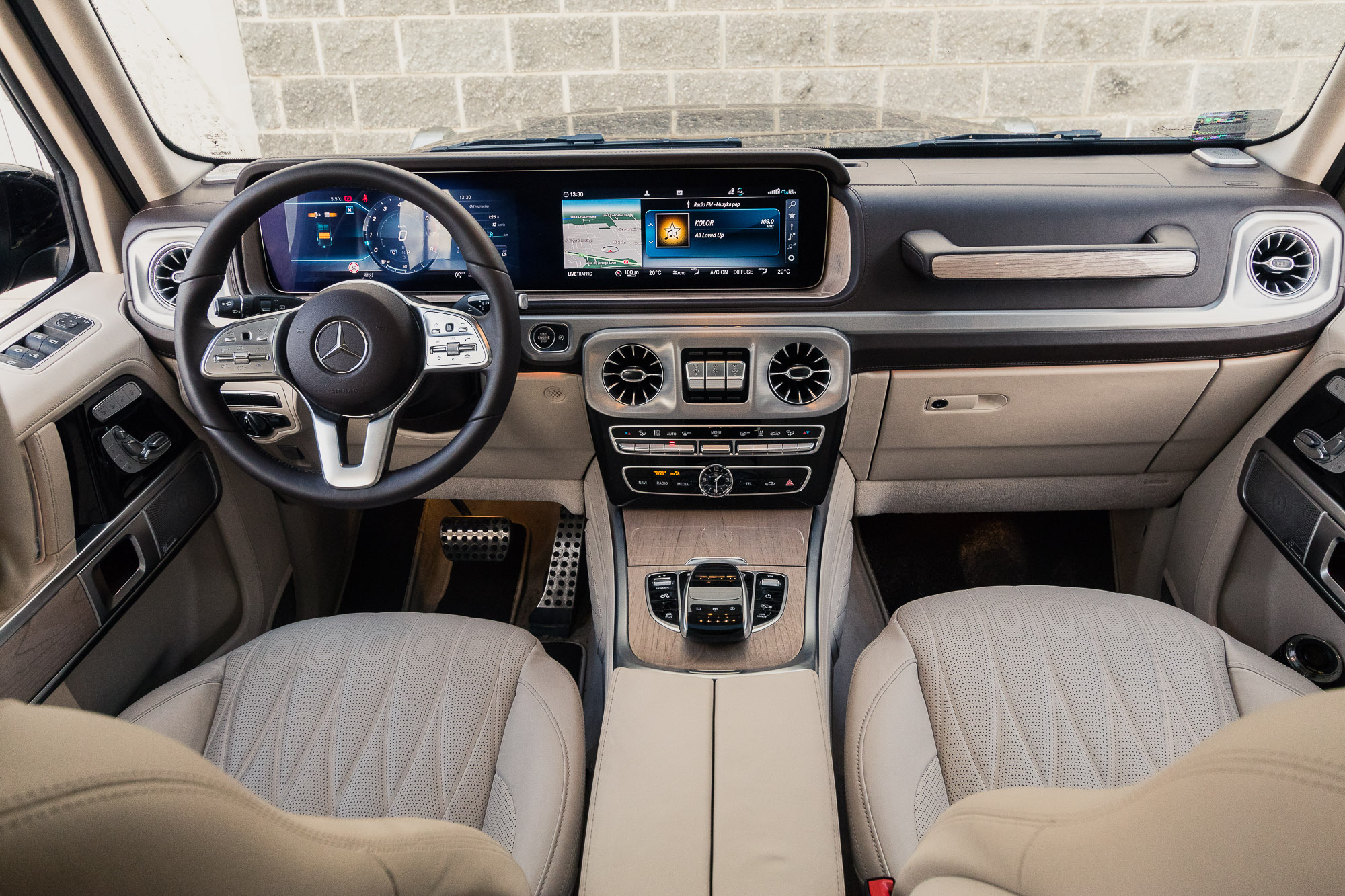 Mercedes G 500 2018 test