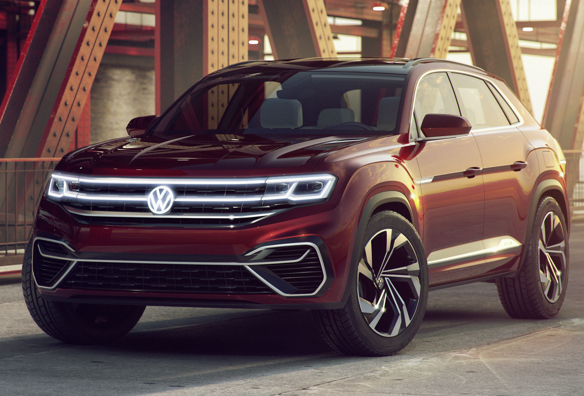 Koncepcyjny VW Atlas Cross Sport w USA 