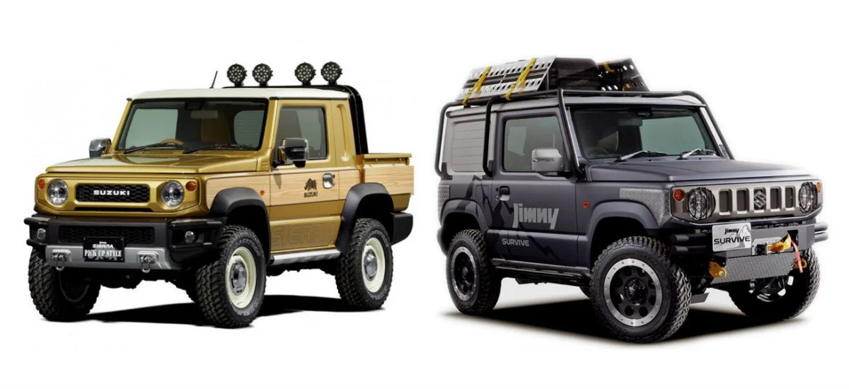 Koncepty Suzuki Jimny na japoński rynek prezentują się świetnie