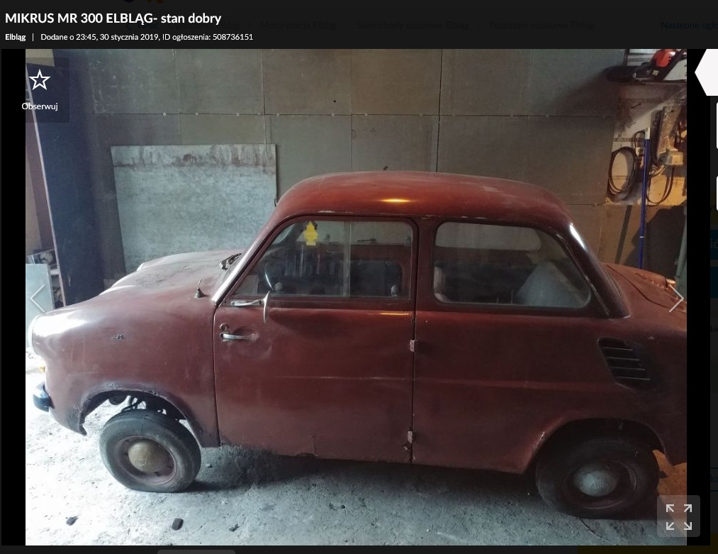 mikrus mr-300 na sprzedaż 