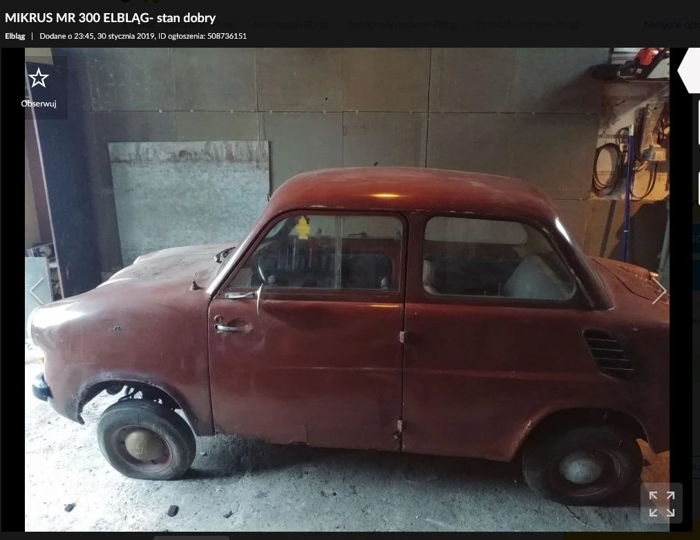 mikrus mr-300 na sprzedaż 